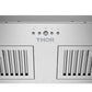 THOR Kitchen 36" 350 CFM Insert Range Hood in Stainless Steel, 11" Height, TLH3611