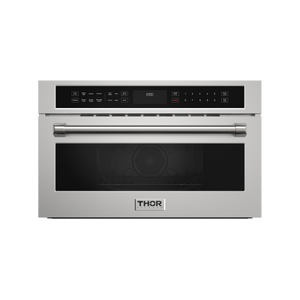 THOR Kitchen 30" 1.6 cu.ft. Built-In Air Fry Microwave Oven With Drop-Down Door, TMO30H