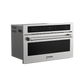THOR Kitchen 30" 1.6 cu.ft. Built-In Air Fry Microwave Oven With Drop-Down Door, TMO30H