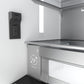 THOR Kitchen 36" Counter Depth Refrigerator with Internal Water Dispenser and Ice Maker, TRF3603FD