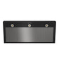 THOR Kitchen 48" 800 CFM Convertible Wall Mount Range Hood in Black Stainless Steel, TRH48PB
