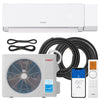 Aoraki 24.5 SEER2 18,000 BTU Heat Pump Mini Split AC w/ERV System - White