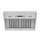 THOR Kitchen 36" 600 CFM Convertible Under Cabinet Range Hood, TUCH3618