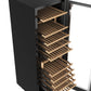THOR Kitchen 24" 14.5 cu. ft. 115 Bottle Dual Zone Wine Cooler with LED Lights, TWC2470D