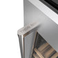 THOR Kitchen 24" 14.5 cu. ft. 115 Bottle Dual Zone Wine Cooler with LED Lights, TWC2470D