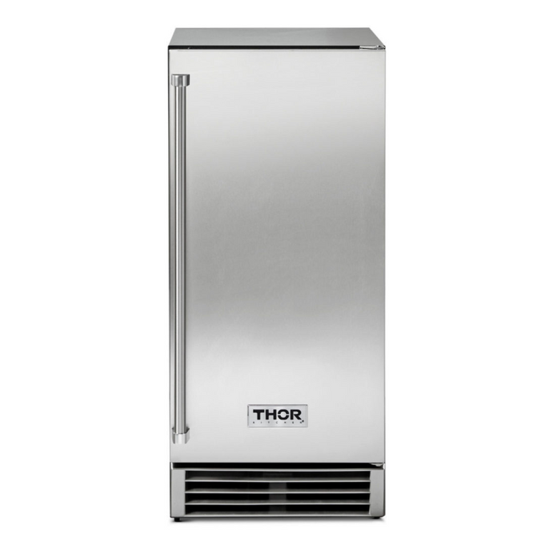 Thor Kitchen 15 inch Built-in 50 lbs. Ice Maker in Stainless Steel, TIM1501