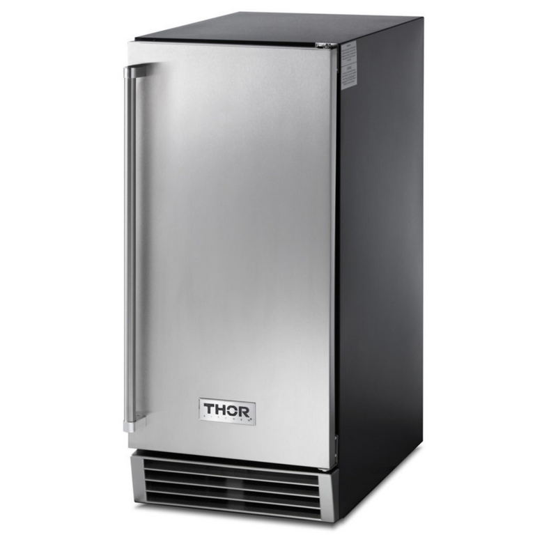 Thor Kitchen 15 inch Built-in 50 lbs. Ice Maker in Stainless Steel, TIM1501