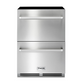 THOR Outdoor Kitchen Package with Propane Gas Grill and Refrigerator, AP-Outdoor-LP-R-6-B
