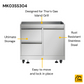 THOR Kitchen Pro Style Grill Cabinet, MK03SS304