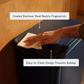 Caraway 45L 2-Drawer Recycling Bin in Cream