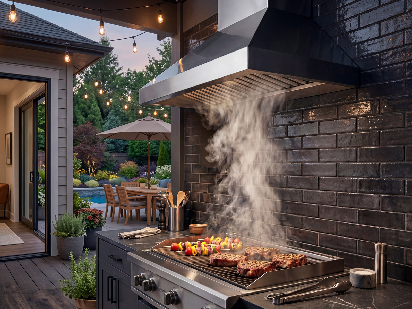 Victory Range Hoods Twister BBQ Outdoor Range Hood