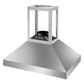 36 Inch Island Range Hood 1200 CFM - VICTORY Twister MAX Island