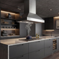 42 Inch Island Range Hood 1200 CFM - VICTORY Twister MAX Island