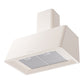 ILVE Nostalgie II 30-Inch Chimney Wall-Mount Ducted Range Hood, 600 CFM, Antique White, UAG30AW