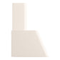 ILVE Nostalgie II 30-Inch Chimney Wall-Mount Ducted Range Hood, 600 CFM, Antique White, UAG30AW