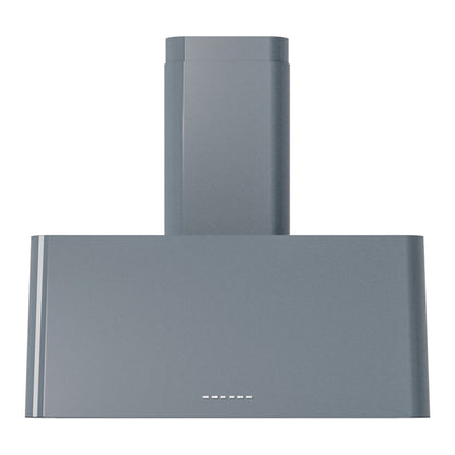 ILVE Nostalgie II 30-Inch Chimney Wall-Mount Ducted Range Hood, 600 CFM, Blue Grey, UAG30BG