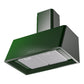 ILVE Nostalgie II 30-Inch Chimney Wall-Mount Ducted Range Hood, 600 CFM, Emerald Green, UAG30EG
