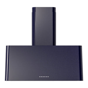 ILVE Nostalgie II 30-Inch Chimney Wall-Mount Ducted Range Hood, 600 CFM, Midnight Blue, UAG30MB