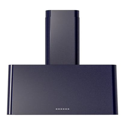 ILVE Nostalgie II 30-Inch Chimney Wall-Mount Ducted Range Hood, 600 CFM, Midnight Blue, UAG30MB