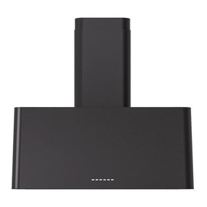ILVE Nostalgie II 30-Inch Chimney Wall-Mount Ducted Range Hood, 600 CFM, Graphite Matte, UAG30MG