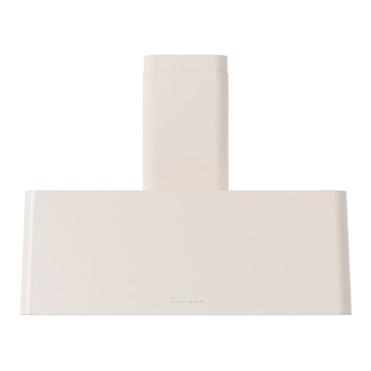 ILVE Nostalgie II 36-Inch Chimney Wall-Mount Ducted Range Hood, 600 CFM, Antique White, UAG36AW