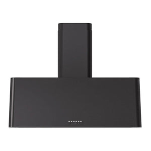 ILVE Nostalgie II 36-Inch Chimney Wall-Mount Ducted Range Hood, 600 CFM, Graphite Matte, UAG36MG