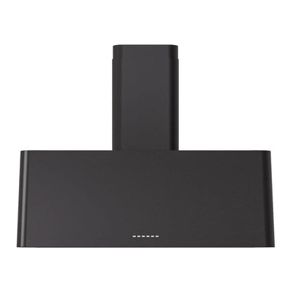 ILVE Nostalgie II 36-Inch Chimney Wall-Mount Ducted Range Hood, 600 CFM, Graphite Matte, UAG36MG