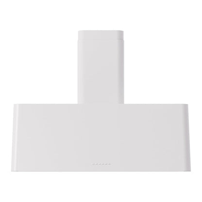 ILVE Nostalgie II 36-Inch Chimney Wall-Mount Ducted Range Hood, 600 CFM, White, UAG36WH