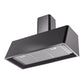 ILVE Nostalgie II 40-Inch Chimney Wall-Mount Ducted Range Hood, 600 CFM, Glossy Black, UAG40BK