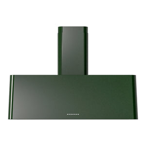 ILVE Nostalgie II 40-Inch Chimney Wall-Mount Ducted Range Hood, 600 CFM, Emerald Green, UAG40EG