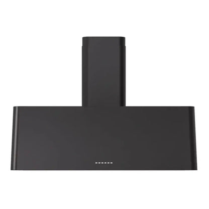 ILVE Nostalgie II 40-Inch Chimney Wall-Mount Ducted Range Hood, 600 CFM, Graphite Matte, UAG40MG