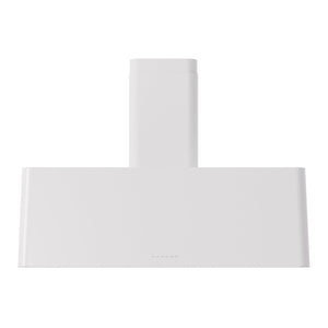 ILVE Nostalgie II 40-Inch Chimney Wall-Mount Ducted Range Hood, 600 CFM, White, UAG40WH