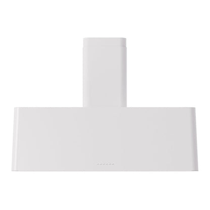ILVE Nostalgie II 40-Inch Chimney Wall-Mount Ducted Range Hood, 600 CFM, White, UAG40WH