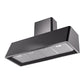 ILVE Nostalgie II 48-Inch Chimney Wall-Mount Ducted Range Hood, 850 CFM, Glossy Black, UAG48BK