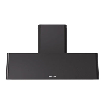 ILVE Nostalgie II 48-Inch Chimney Wall-Mount Ducted Range Hood, 850 CFM, Graphite Matte, UAG48MG