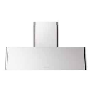 ILVE Nostalgie II 48-Inch Chimney Wall-Mount Ducted Range Hood, 850 CFM, Stainless Steel, UAG48SS