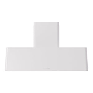 ILVE Nostalgie II 48-Inch Chimney Wall-Mount Ducted Range Hood, 850 CFM, White, UAG48WH