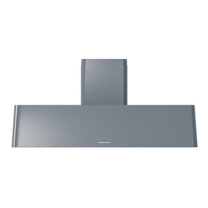 ILVE Nostalgie II 60-Inch Chimney Wall-Mount Ducted Range Hood, 850 CFM, Blue Grey, UAG60BG