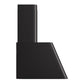 ILVE Nostalgie II 60-Inch Chimney Wall-Mount Ducted Range Hood, 850 CFM, Graphite Matte, UAG60MG