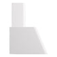 ILVE Nostalgie II 60-Inch Chimney Wall-Mount Ducted Range Hood, 850 CFM, White, UAG60WH