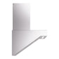 ILVE Professional Plus II 30-Inch Chimney Wall-Mount Ducted Range Hood, 600 CFM, Stainless Steel, UAGQ30SS