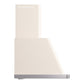 ILVE Majestic II 40-Inch Chimney Wall-Mount Ducted Range Hood, 600 CFM, Antique White, UAM100AW