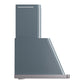 ILVE Majestic II 40-Inch Chimney Wall-Mount Ducted Range Hood, 600 CFM, Blue Grey, UAM100BG