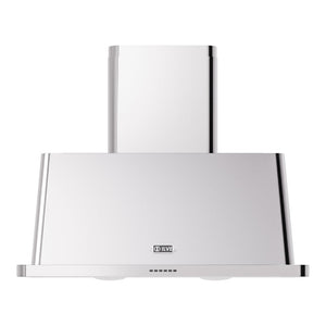 ILVE Majestic II 40-Inch Chimney Wall-Mount Ducted Range Hood, 600 CFM, Stainless Steel, UAM100SS
