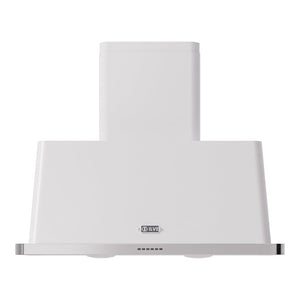 ILVE Majestic II 40-Inch Chimney Wall-Mount Ducted Range Hood, 600 CFM, White, UAM100WH