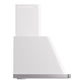 ILVE Majestic II 48-Inch Chimney Wall-Mount Ducted Range Hood, 850 CFM, White, UAM120WH