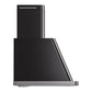 ILVE Majestic II 60-Inch Chimney Wall-Mount Ducted Range Hood, 850 CFM, Glossy Black, UAM150BK
