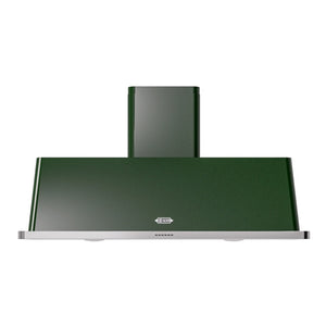 ILVE Majestic II 60-Inch Chimney Wall-Mount Ducted Range Hood, 850 CFM, Emerald Green, UAM150EG