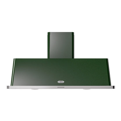 ILVE Majestic II 60-Inch Chimney Wall-Mount Ducted Range Hood, 850 CFM, Emerald Green, UAM150EG