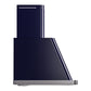 ILVE Majestic II 60-Inch Chimney Wall-Mount Ducted Range Hood, 850 CFM, Midnight Blue, UAM150MB